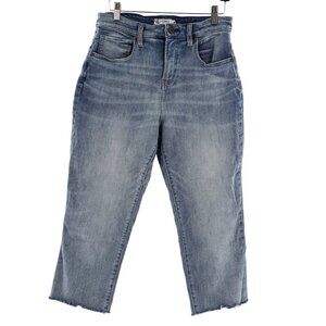 Carve Designs‎ Capri Jeans Womens 8 Blue Organic Cotton Boho Normcore Minimalist
